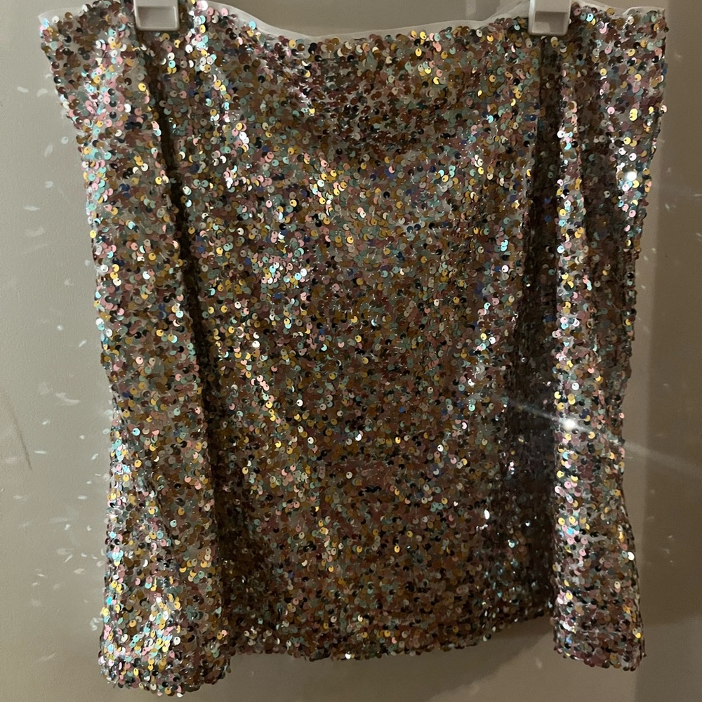 Sparkly Mini Skirt